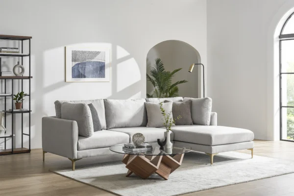 Adams Chaise Sectional Sofa - Image 8