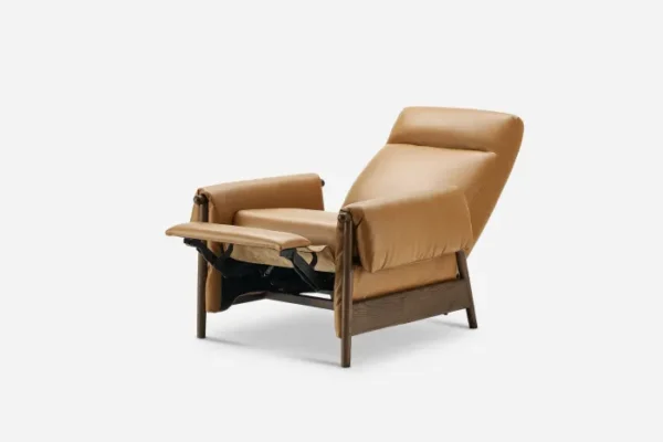 Dean Leather Recliner Armchair - Image 5