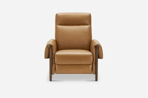 Dean Leather Recliner Armchair - Image 3