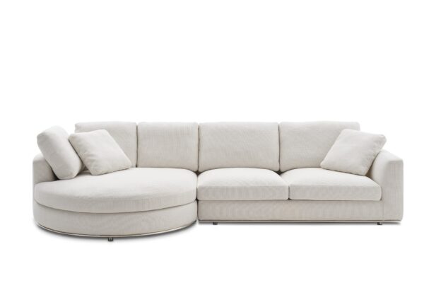 Hamilton Round Chaise Sectional Sofa - Image 17