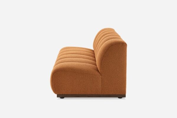 Marlow Performance Bouclé Armless 2 Seater Sofa - Image 2