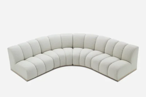 Marlow Performance Bouclé L-Shape Sectional Sofa - Image 10