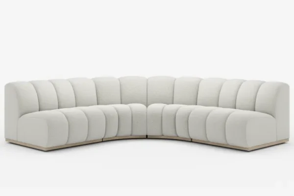 Marlow Performance Bouclé L-Shape Sectional Sofa - Image 14