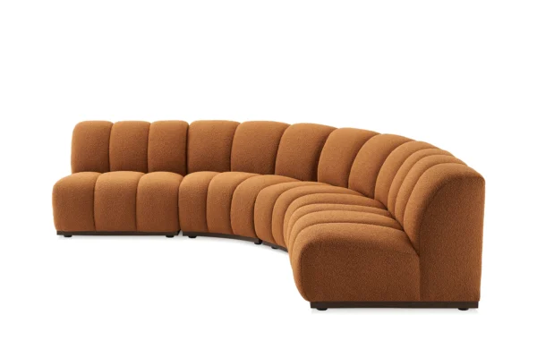 Marlow Performance Bouclé L-Shape Sectional Sofa - Image 2