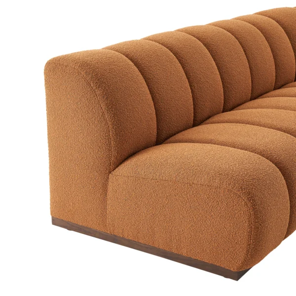 Marlow Performance Bouclé L-Shape Sectional Sofa - Image 5