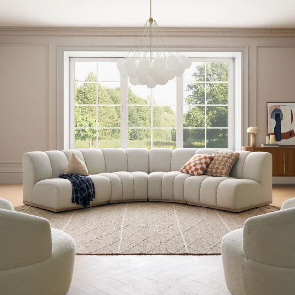 Marlow Performance Bouclé L-Shape Sectional Sofa - Image 13