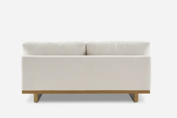 Mori Performance Fabric Armless 2 Seater Sofa - Image 2