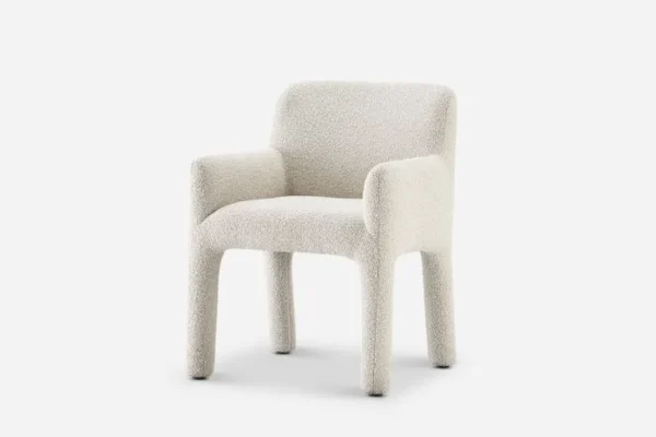 Sonia Performance Bouclé Dining Arm Chair - Image 9