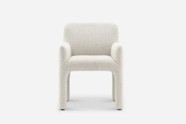 Sonia Performance Bouclé Dining Arm Chair - Image 3