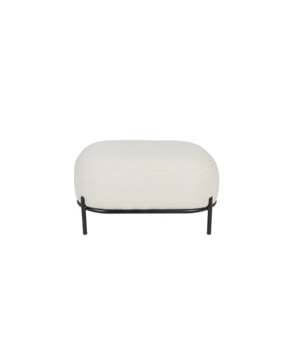 Polly Footstool Teddy Ivory(Customise your way)