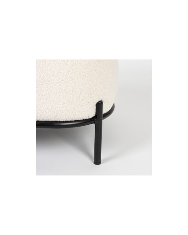Polly Footstool Teddy Ivory(Customise your way) - Image 3