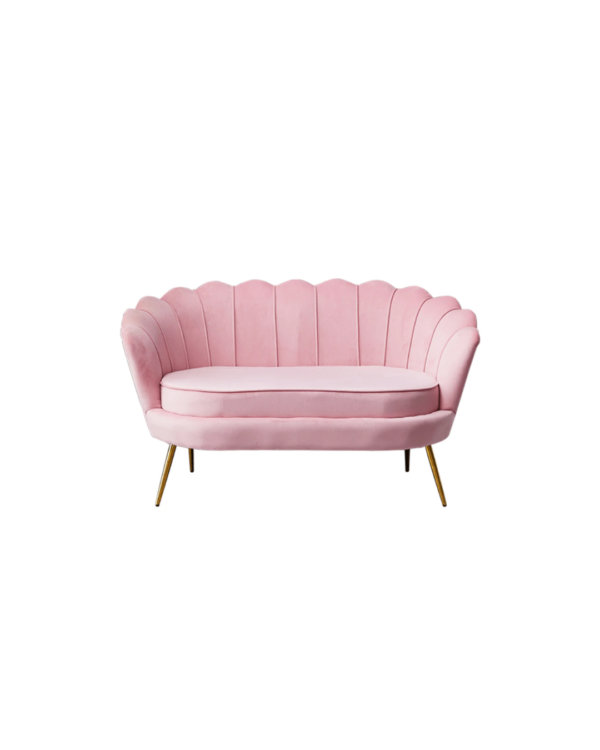 Rio 2-Seater Velvet Sofa(Customise your way) - Image 2