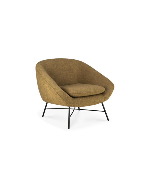 Barrow lounge chair in ginger (Customise your way)
